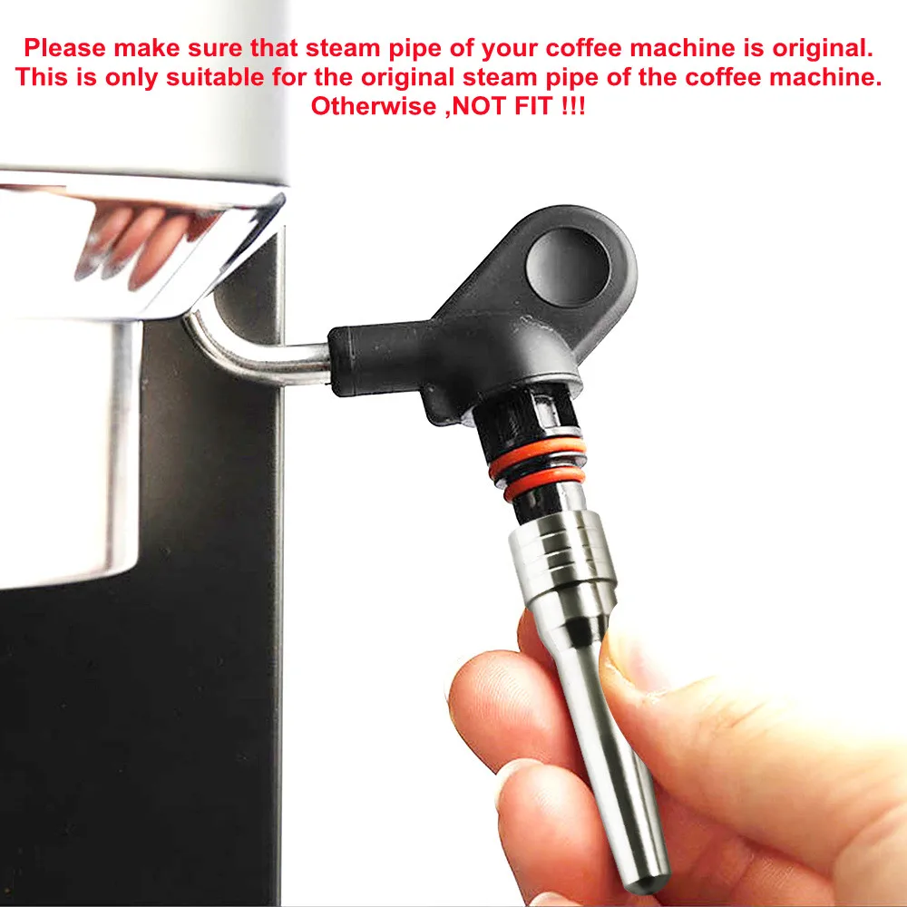 Delonghi-Steam Nozzle for Coffee Machine, Milk Frother, Foam Inner Tube, EC685 Accessories