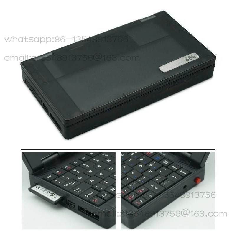386CPU retro handheld computer, supports DOS Windows3.1/95 nostalgic portable micro industrial control host