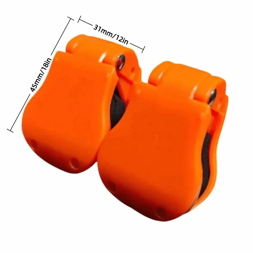 1 pair Portable Multifunctional Rod Holder Small Non-Slip Beach Fishing Pole Holder Wall Mounted Durable Fishing Rod Fixer