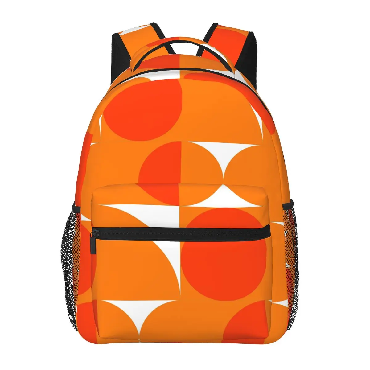 

Оранжевый студенческий рюкзак Bauhau, школьная сумка, походный дорожный рюкзак для мужчин и женщин, модная сумка для книг, сумки на плечо