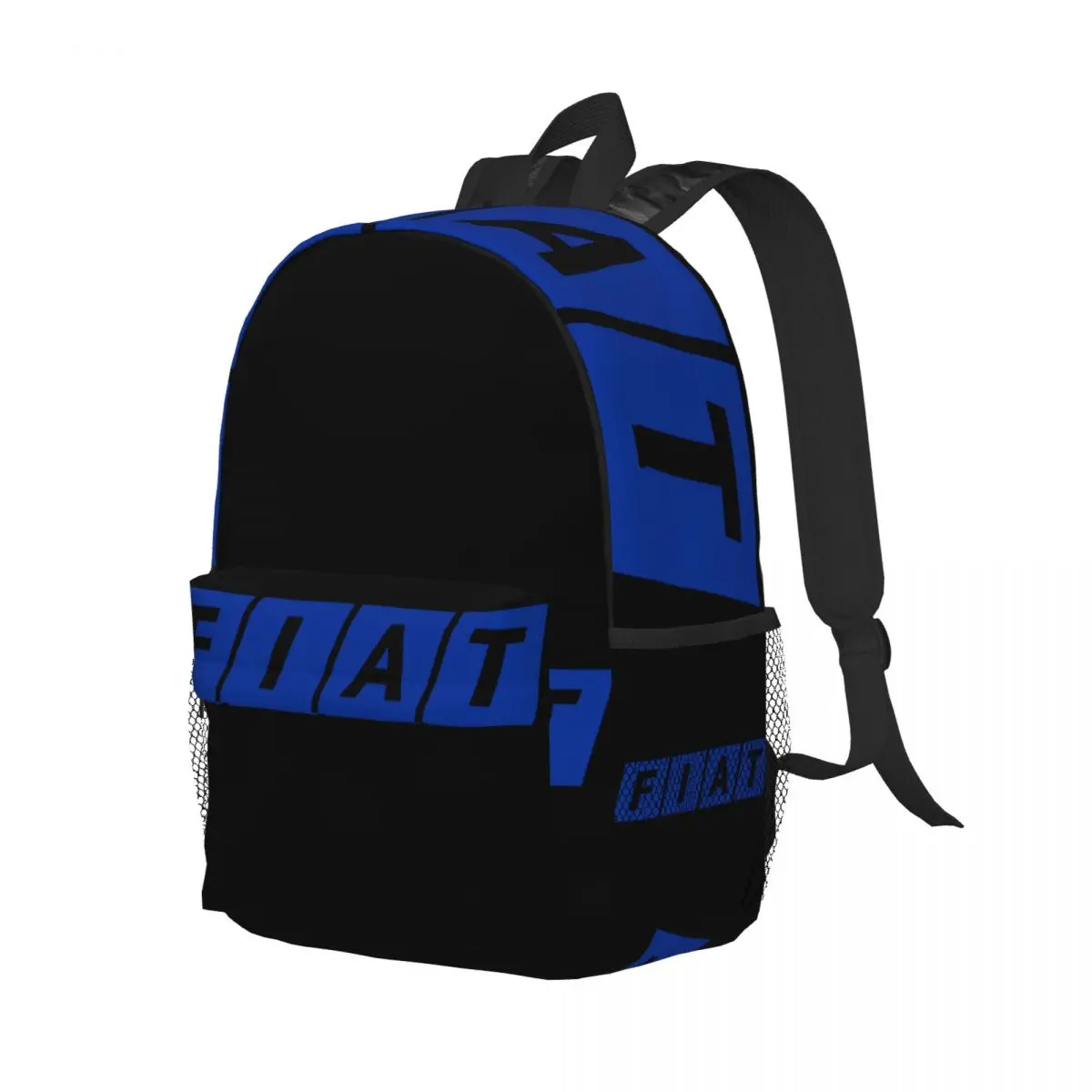 Fiat logotipo mochila, escola secundária estudante Bookbag, alta