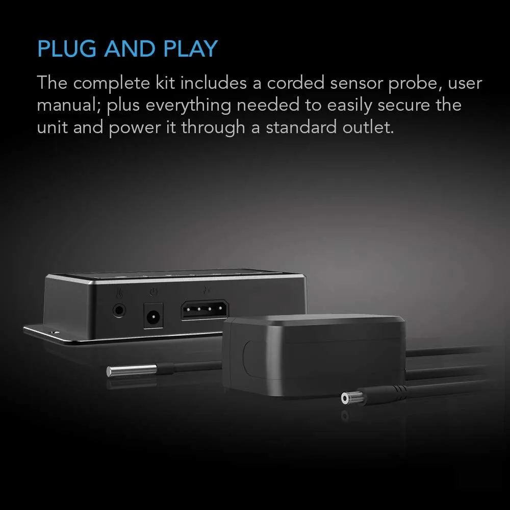 طقم مروحة الموقد 10 مع وحدة تحكم في درجة الحرارة والسرعة قابلة للتعديل لتعزيز توزيع الحرارة