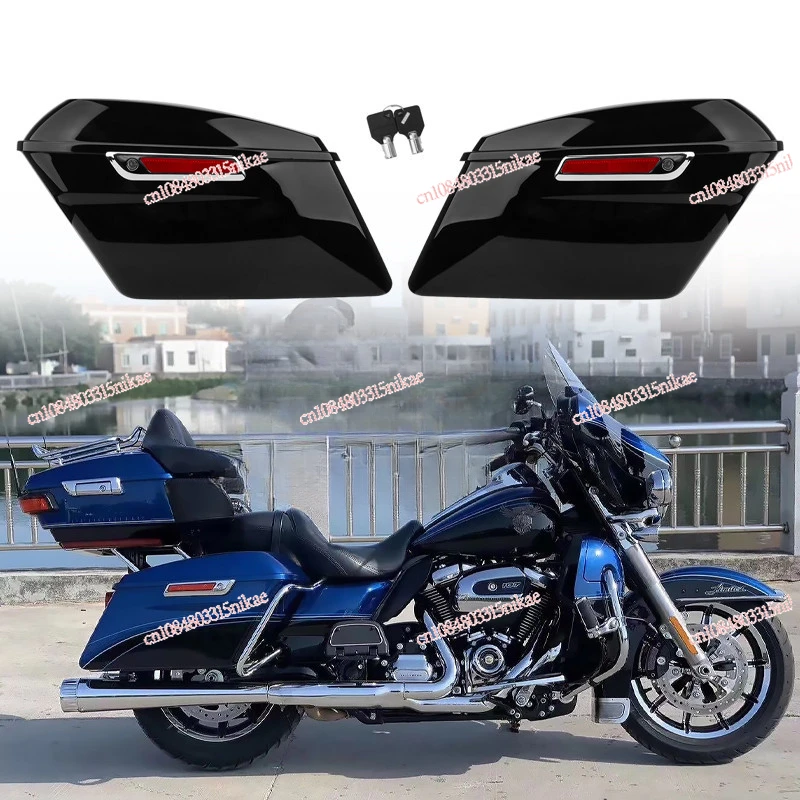 Suitable for Harley modified large glide lock side box 2014-2020