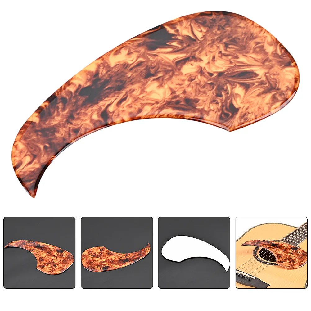 

Guitar Pickguard Stickers for Kids Folk Parts Ballad Impact Protection Pvc Pickguards Acoustic Child Anti-scratch Plate