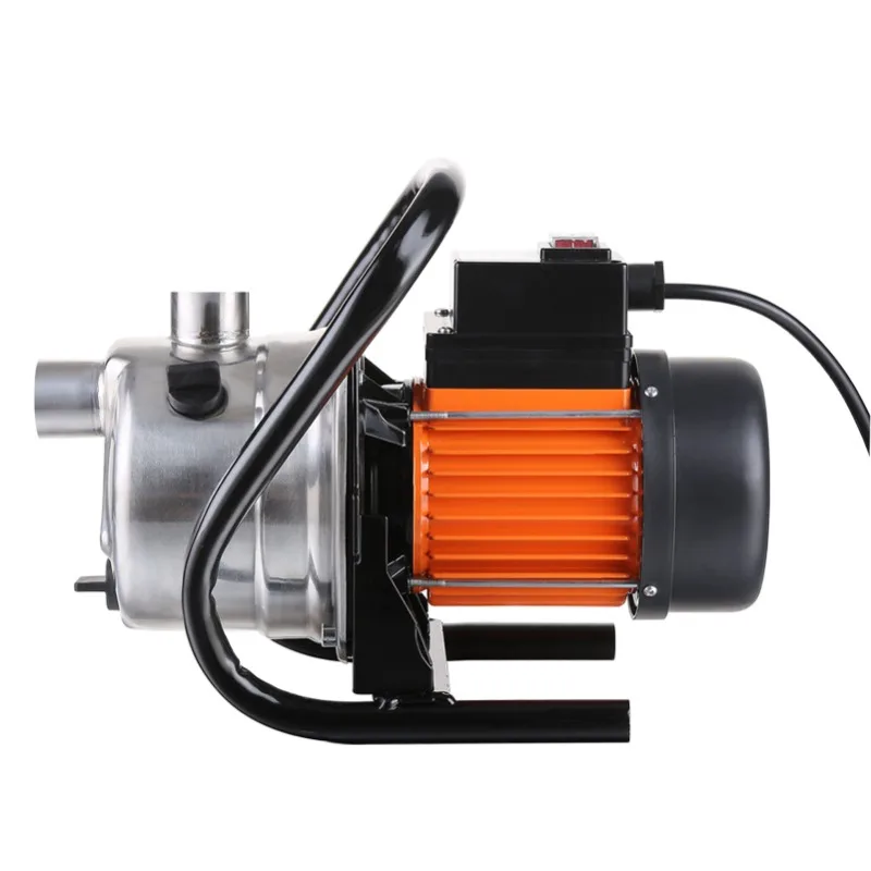 Self-priming garden pump, stainless steel pump head, ground pump