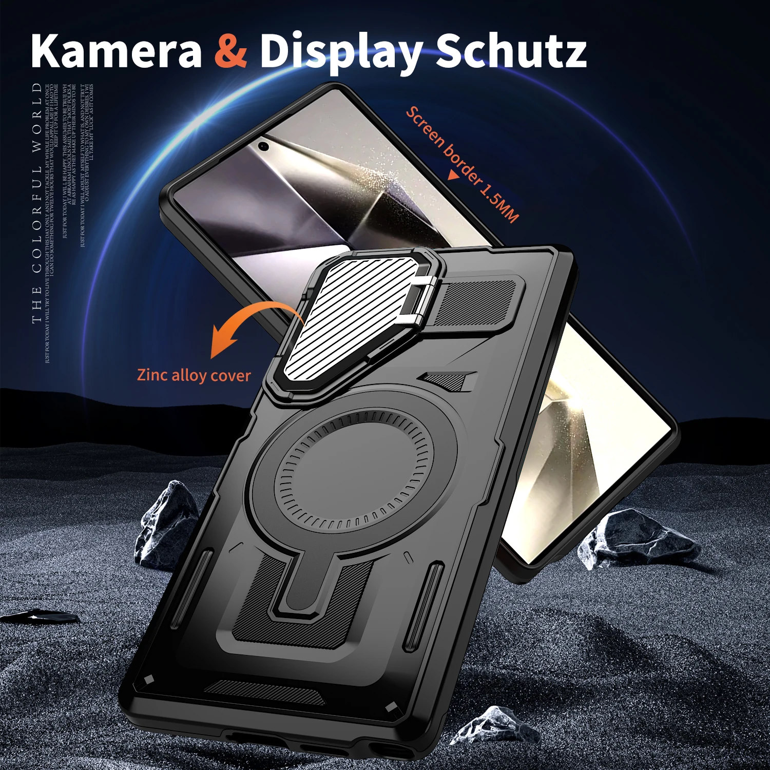 Zware Gepantserde Case voor Samsung S25 S24 S23 S22 Ultra Plus FE Magnetische Telefoon Case A05S A15 A14 A25 a35 A55 A06 A16