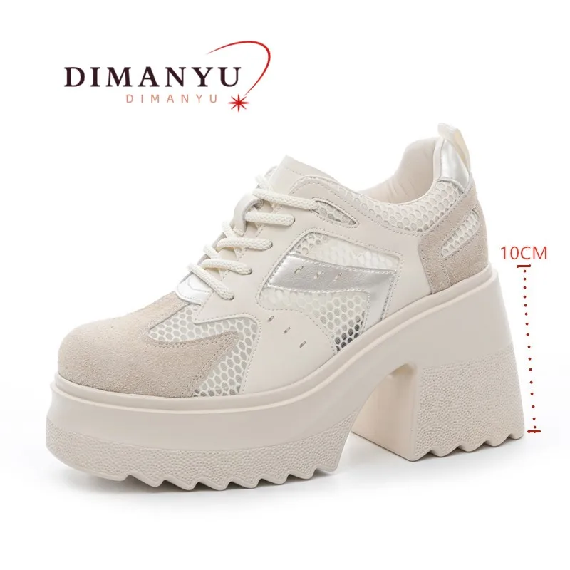 dimanyu-chaussures-a-talons-hauts-en-maille-pour-femme-2026-nouveaute-en-cuir-veritable-ajoure-10-cm-chaussures-a-plateforme-pour-femme-chaussures-de-princesse-en-maille-pour-femme