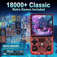 WDYQJE R36MAX Gaming Device Retro Handheld Game Console Linux System 4.0 Inch IPS Big Screen Portable Pocket Video Player 18000+