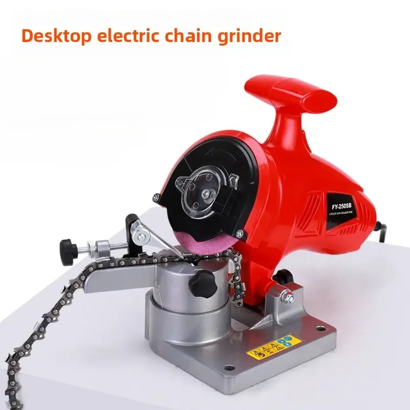 Premium New Desktop Chain Grinder Electric Chainsaw 220W Chain Grinder Portable Electric Chainsaw Knife Sharpener