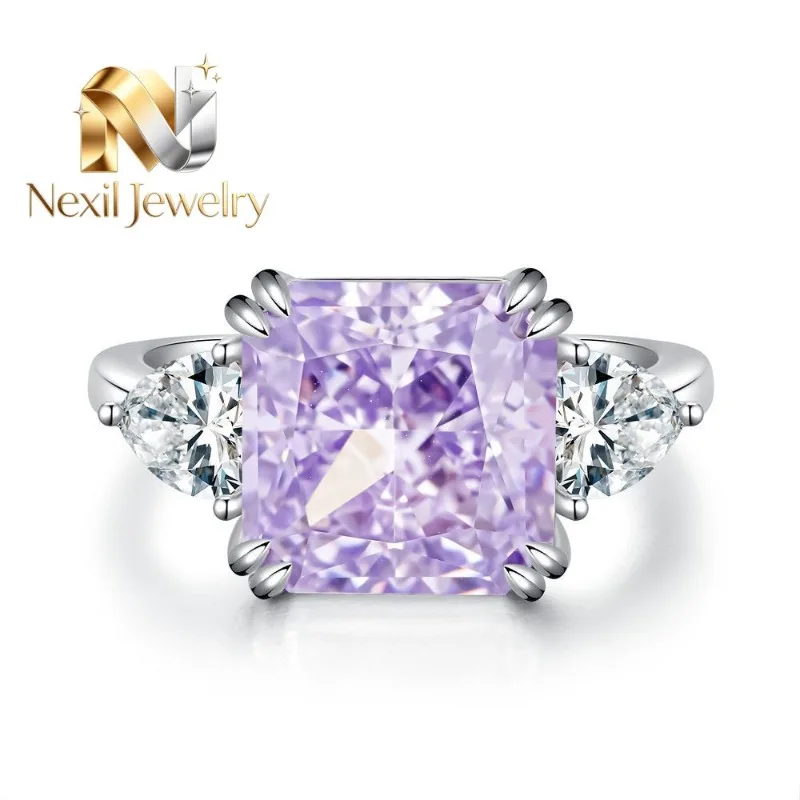 

Nexil Jewelry Nexil Jewelry Luxury Solid Platinum PT950 Women's Diamond Ring 5 karat Dafang Sugar Moissanite Diamond Ring