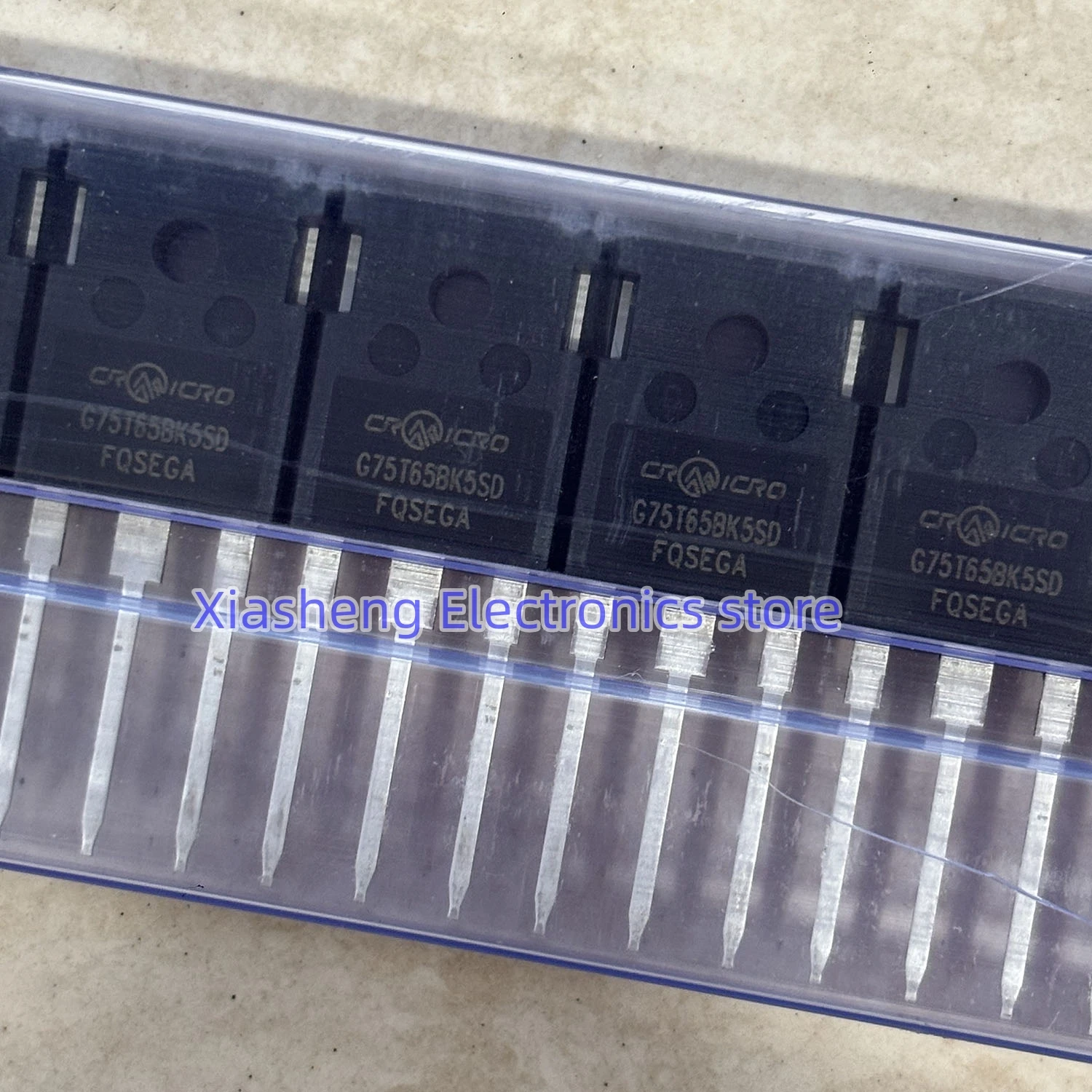 New Original 5Pcs CRG75T65BK5SD G75T65BK5SD TO-247 650V 75A Powerful IGBT Transistor In Stock Good Quality