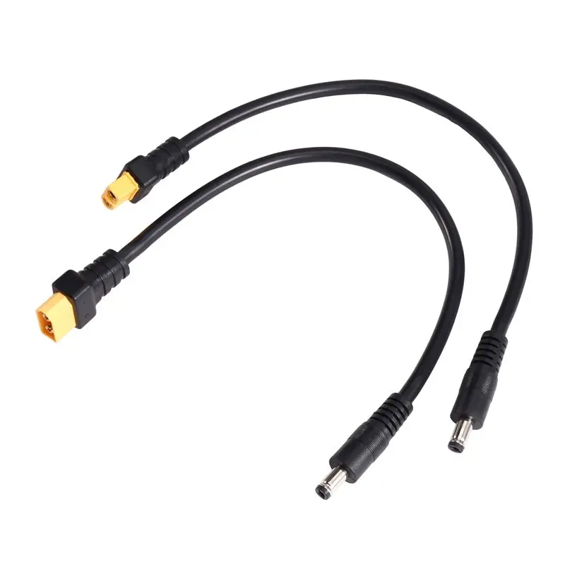 LXYB18B For XT60 Male/Female Connector DC5521 Male Power Cable Adaptor 15AWG Connection Home Car Battery Charging Adapter