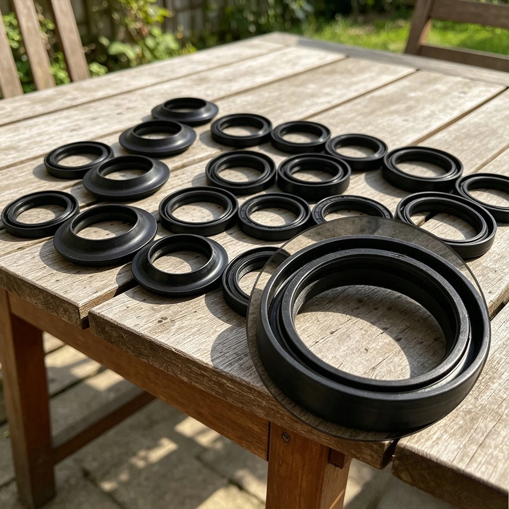 

4/8/16pc 43x55x9.5/10.5 43*55 Oil Seal Dust Cover For HONDA VFR800F VFR800X 2017 CB1000R 2016-2017 VFR800 VFR 800 CB1000 CB 1000