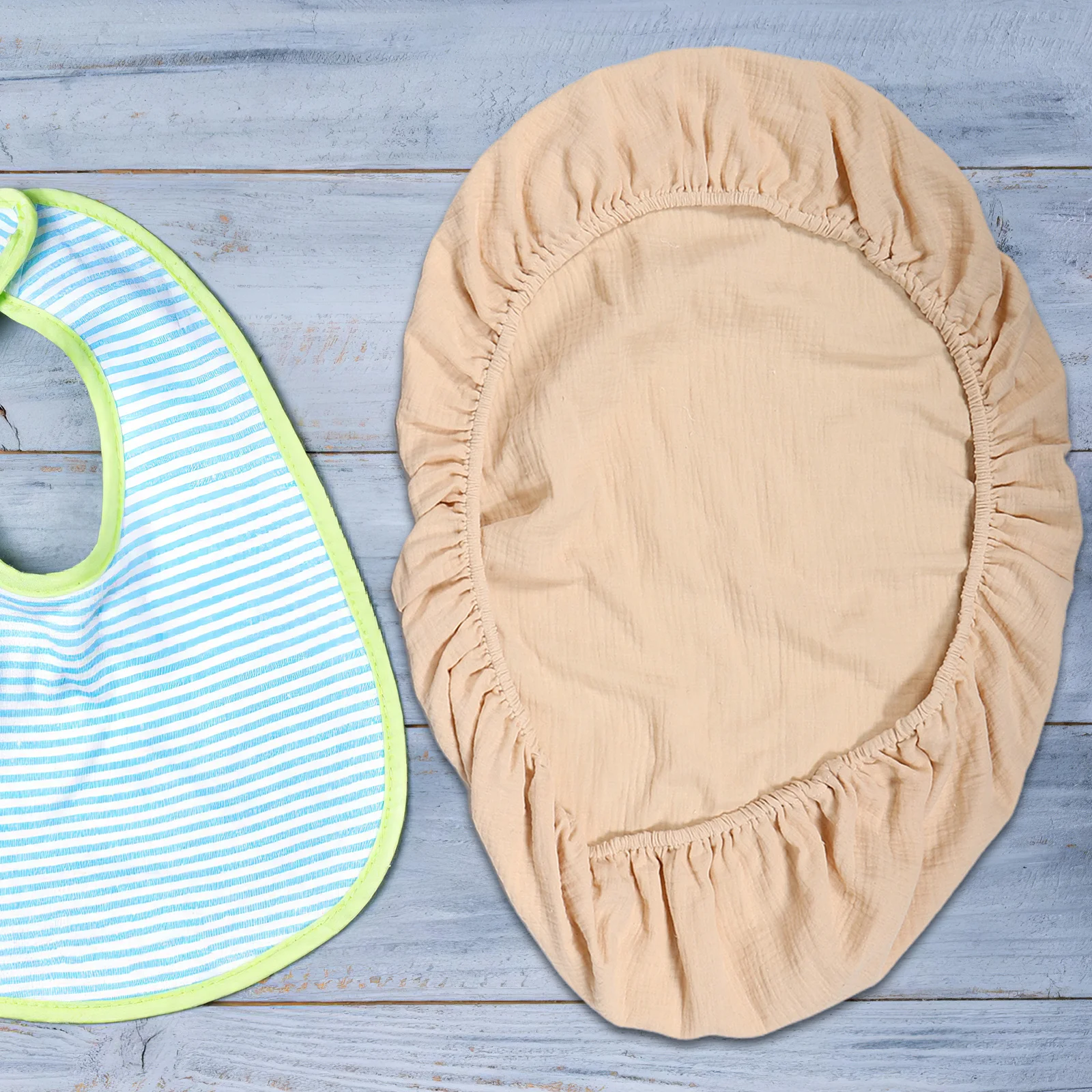 

2Pcs Baby Crib Sheets Boys Breathable Cotton Fitted Bassinet Mattress Covers Soft Removable Newborn Toddler Pram Sheet