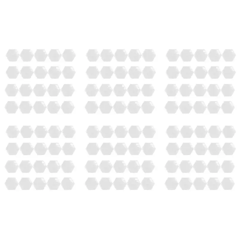 

MOPHE-120 шт. прозрачные акриловые шестиугольные пустые карточки с местами, свадебные украшения для номеров столов, имя гостя