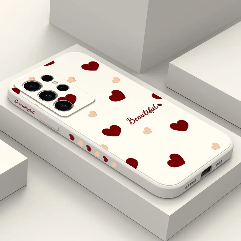 

Heart Throbs Phone Case For Samsung Galaxy S25 S24 S23 S22 S21 S20 S10 S10E FE Ultra Plus Note 20 Ultra Silicone Cover