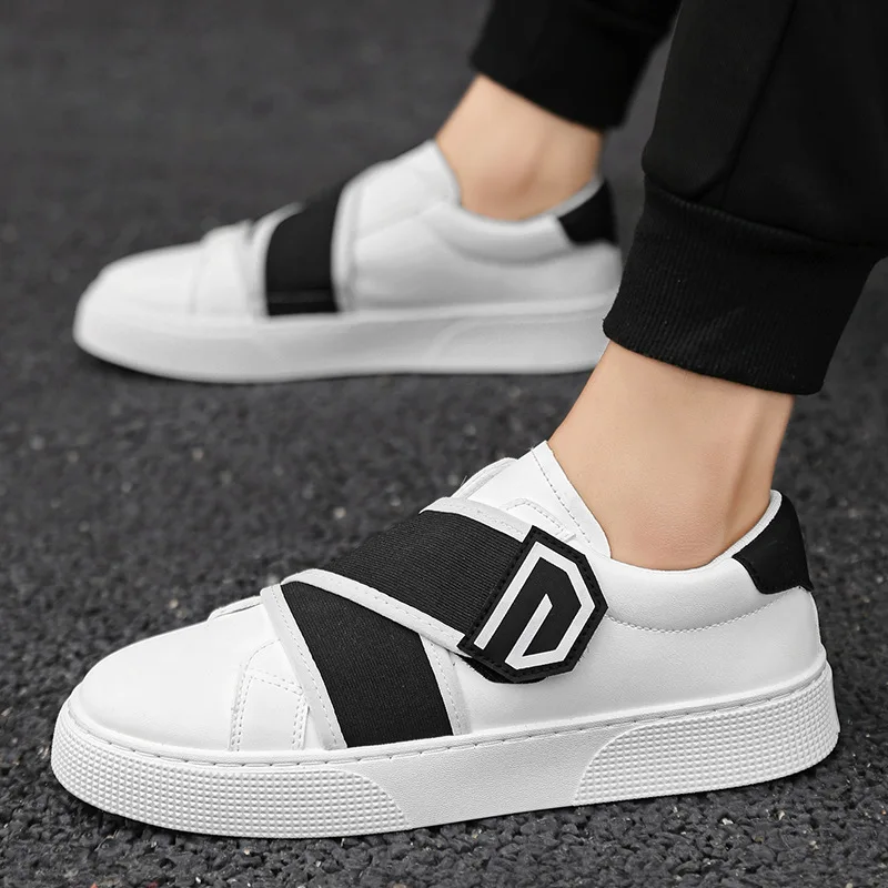 

Fashion Anti Slip Outdoor Sneakers Comfortable Wear-resistant Walking Leather Walking New Men Business Casual Shoes