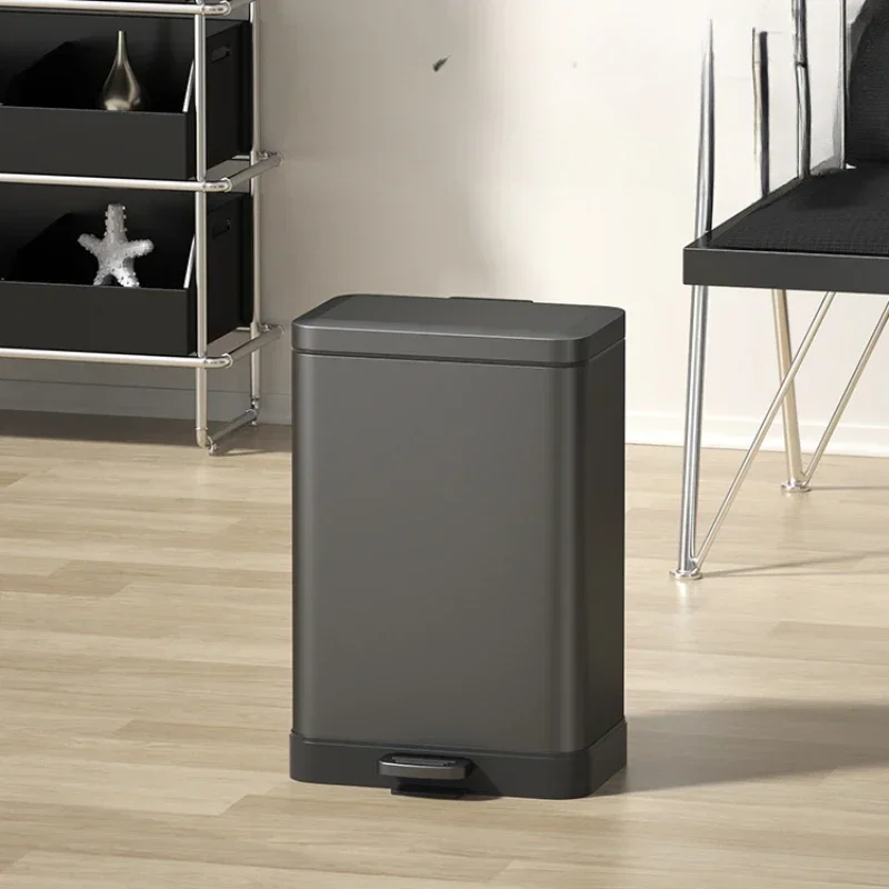 

Педаль, кухонный мусорный бак для ванной комнаты, роскошный туалет, спальня, мусорный бак, простая гостиная, Cubo Basura, кухонные аксессуары