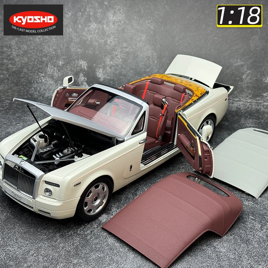 KYOSHO Diecast 1:18 scale Phantom Two-door Retro sports car