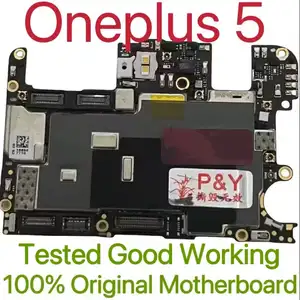 Bilashmart Global Version Original Unlocked Motherboard Oneplus 5 Good Work Fully Tested Circuit Plate Main Logic Board Oneplus 5