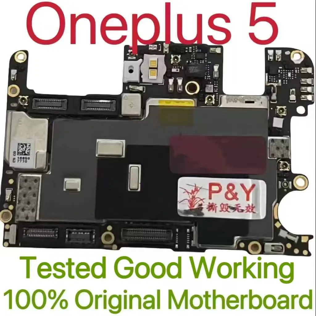 Global Version Original Unlocked Motherboard for Oneplus 5 Good Work Fully Tested Circuit Plate Main Logic Board for Oneplus 5
