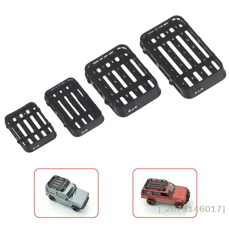 

【YY26】1: 64 1/43 Manual Simulation Luggage Rack Lc76 Roof Rack 4X4 Garage Micro-landscape Scene Decoration
