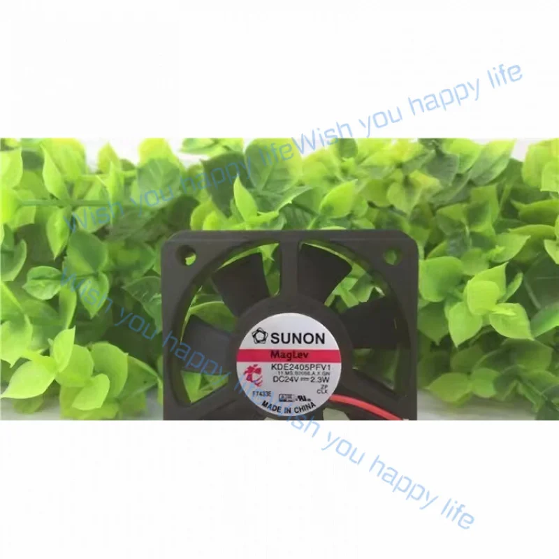 L... for SUNON KDE2405PFV1 11.MS.B2056.A.X.GN DC24V 2.3W 50*50*10MM 2-Wire Cooling Fan