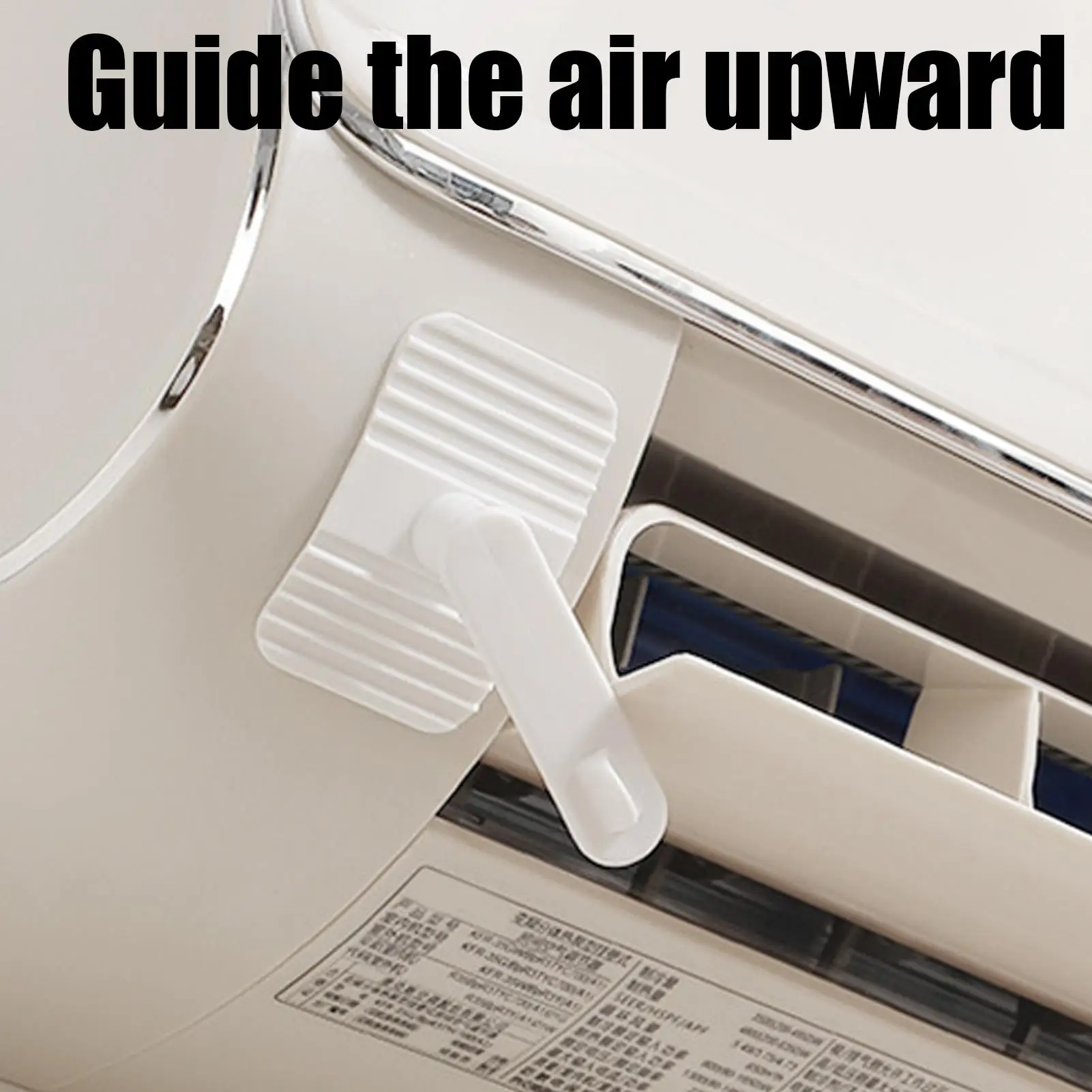 Portable Air Conditioner Accessories 2 Pieces Adjustable Air Duct Redirector Rotation Anti Direct Blowing Adjustable Redirector