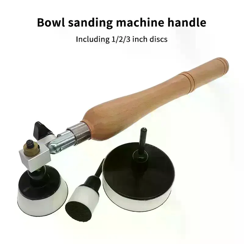 1/2/3 Inch Bowl Sander Grinding Disc Sanding Tool Polishing Self-Adhesive Tray PU Metal Rust Removal Polishing Wheel Grinding Di