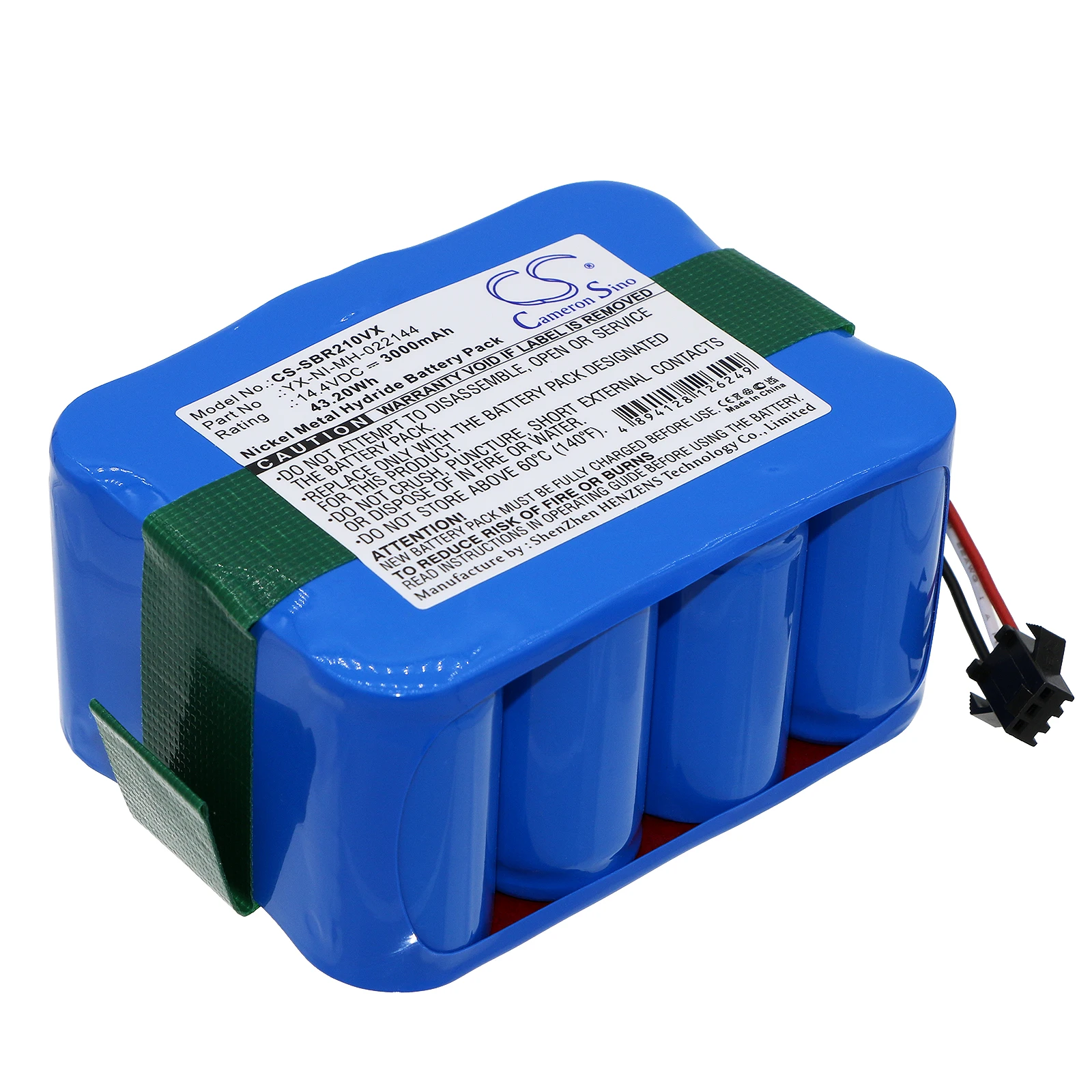 

GreenBattery3000mAh Battery for Samba XR210, For Wisdom Z520, For Infinuvo Hovo 510, Hovo 510 Plus, IQX-510, For Carneo 710,770