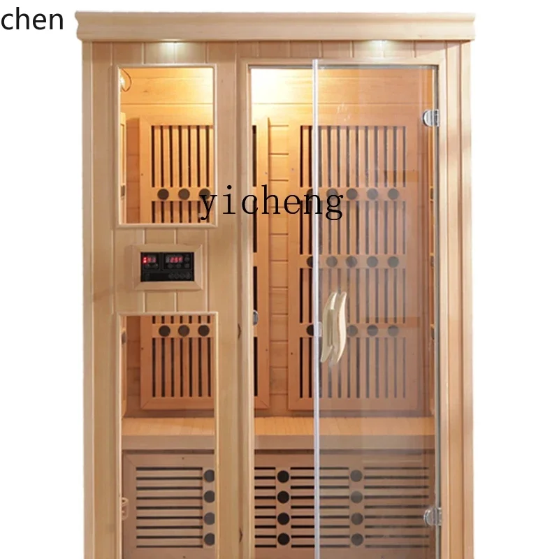 ZML family sauna sweat steam box whole body detoxification sweat warehouse steam sauna box space warehouse light wave room