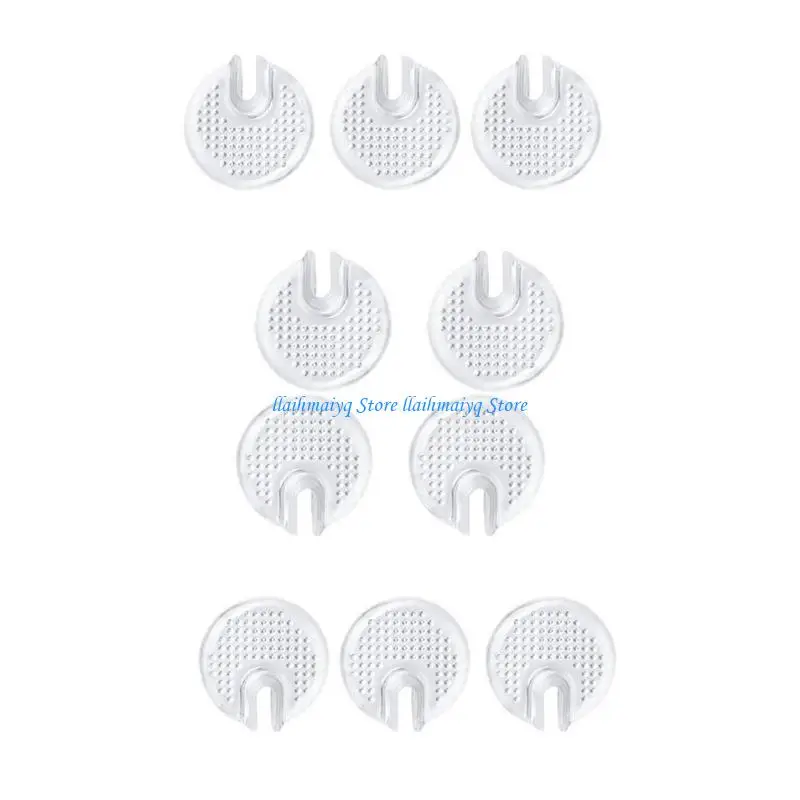 573B 5 Pairs Soft Toe Grips For Slippers For Long Hours Standing Or Walking