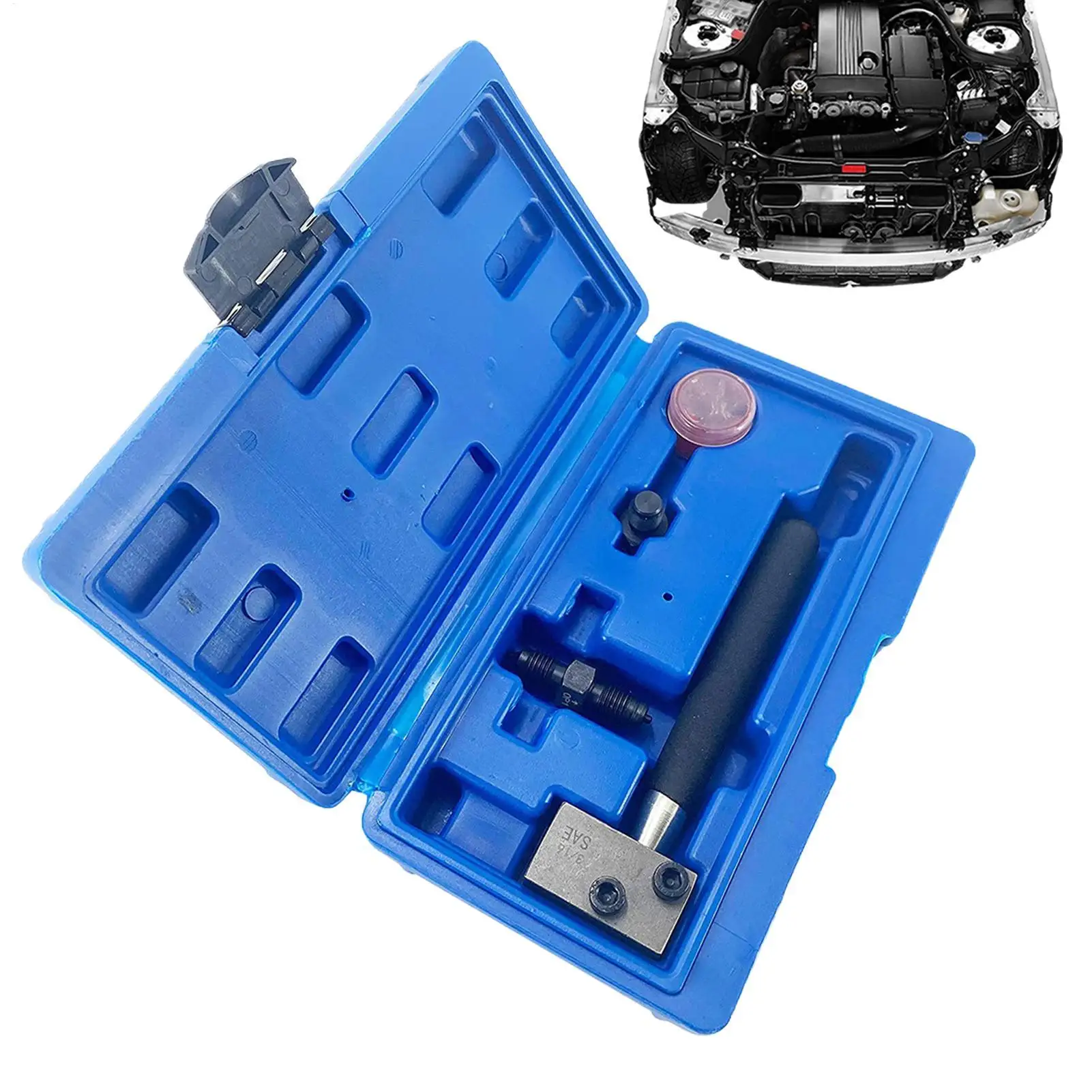 

Brake Flaring Tool Set HVAC Refrigeration Equipment Brake Line Flaring Tool For Copper Tubing For Auto Maintenance Enthusiasts