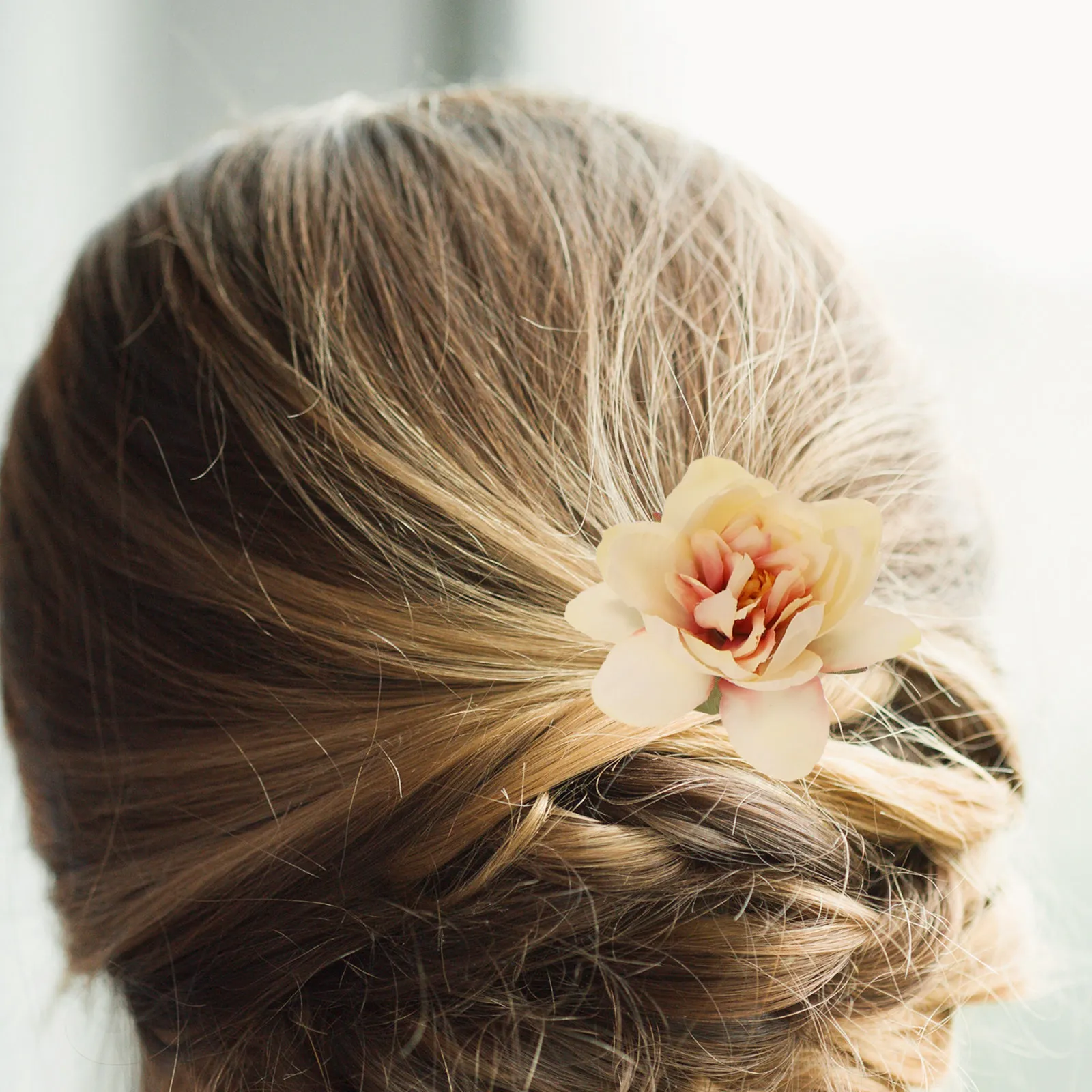 

21Pcs Flower Hair Clip Set 3D Layered Petal Design Hair Accessories for Women Wedding School Summer Decorative Barrettes