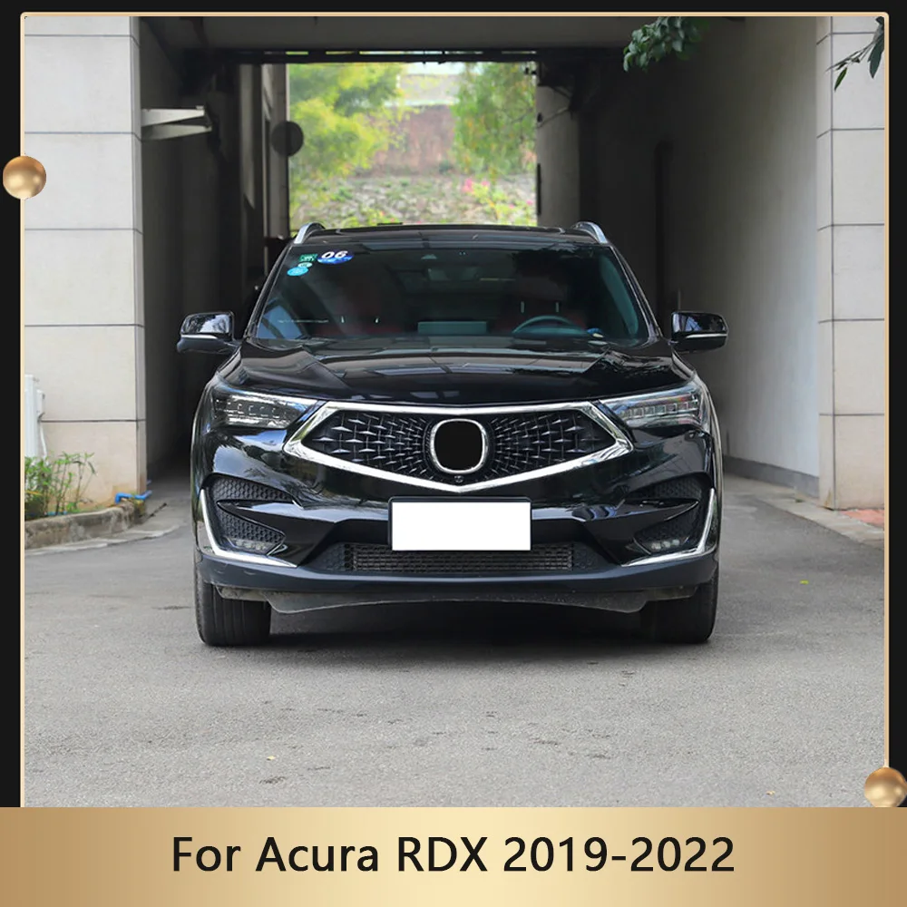 

High Quality Auto Parts Car Body Kit Front Bumper Grille For Acura RDX 2019-2022 Upper Racing Grill Grills Hood Mesh Grid