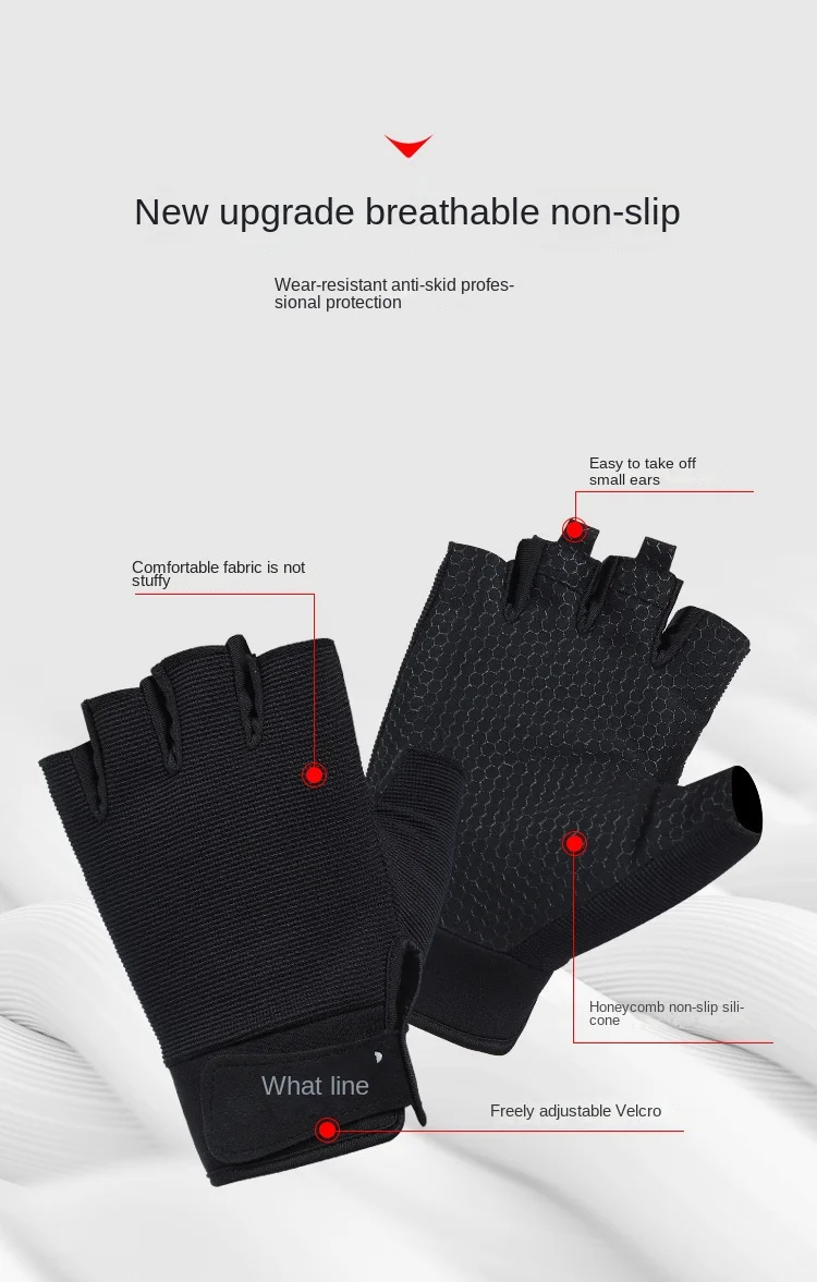 Unisex Angeln Handschuhe Nicht-Slip Atmungsaktive Ultradünne Wasserdicht Halb Finger Handschuh Camping Angeln Karpfen Ausrüstung Guantes De Pesca – Detail 5