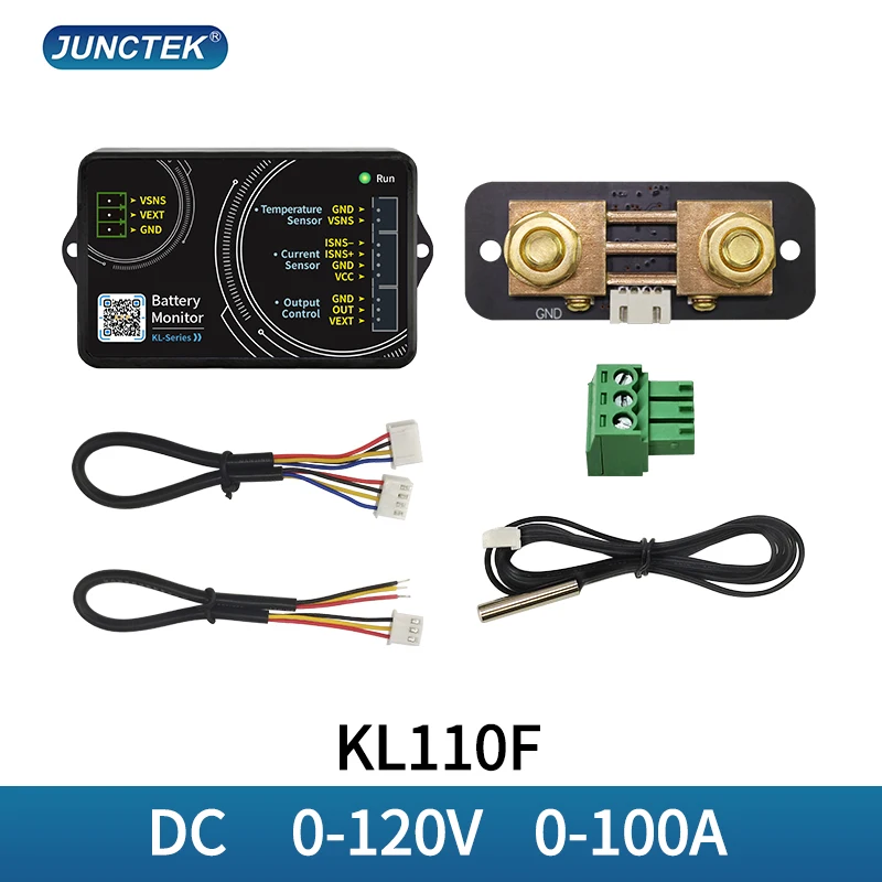 KL110F Precyzyjny licznik Coulomba Bluetooth Bateria litowa Akumulator samochodowy Detektor pojemności fosforanu litowo-żelazowego