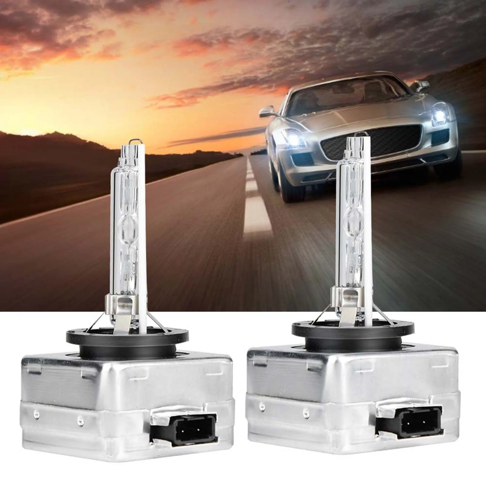 D1S 6000K 35W Car Front Headlight Xenon Lamp Replacement Bulbs D1S Xenon Lamp Xenon Headlight Xenon Lamp  Xenon Light