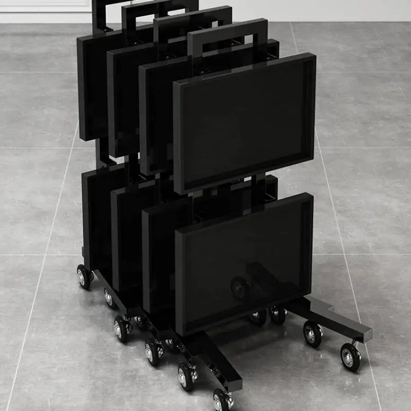 Medical Hairdressing Trolley Furniture Beauty Salon Rolling Storage Cosmetic Table on Wheels Cart Shopping Tool Fold