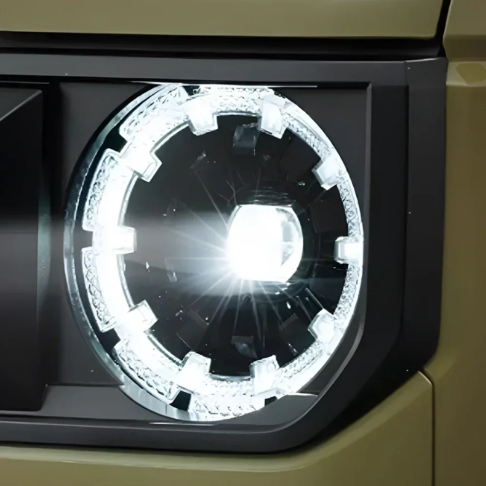 

For Toyota Land Cruiser LC76 2024 Car Front lamps Upgrade High Configure Bifocal lens Accessories LED Auto Headlights Assembly