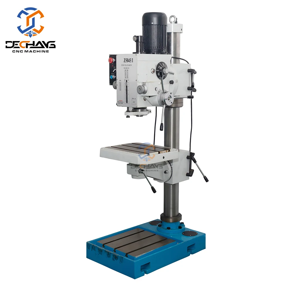 Z5032/1 Vertical Pillar Drilling Machine DECHANG  Motor Gearbox Pump Bearing 32mm Max Drilling Dia 1.5kW Power