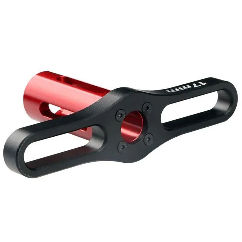 AS96-4X Metal 17MM Wheel Nuts Sleeve Hex Wrench Tool For 1:8 Off-Road RC Car Monster Truck Traxxas X-Maxx SUMMIT E-REVO