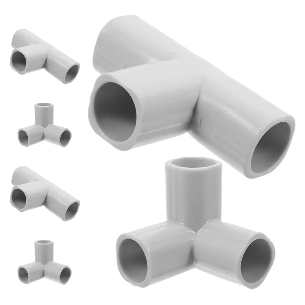 

6Pcs Indoor Baby Protective Fence Accessories Plastic 3 Way Connectors Sturdy Playpen Replacement Pipe Fittings Furniture