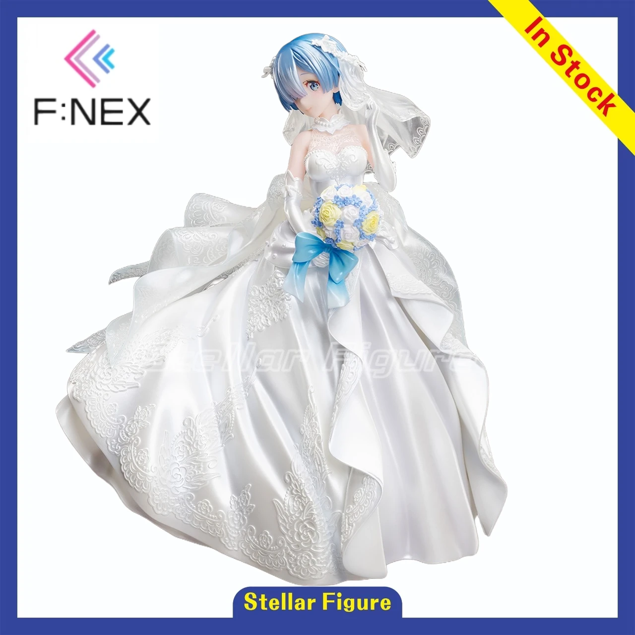 

【SF】В наличии F:NEX Re:Zero - Жизнь в другом мире с нуля REM, коллекционная фигурка в масштабе 1/7, аниме-модель