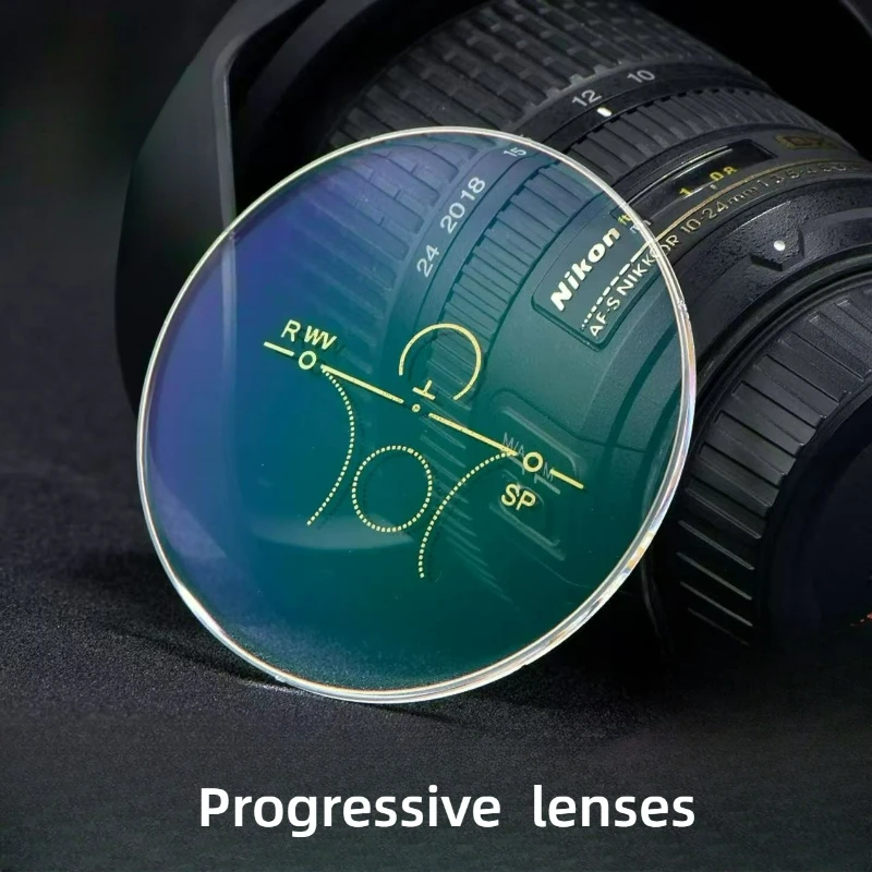 

Прогрессивные мультифокальные линзы 1.56 1.61 1.67 для коррекции близорукости, дальнозоркости и миопии (ADD+0.75~+3.00)