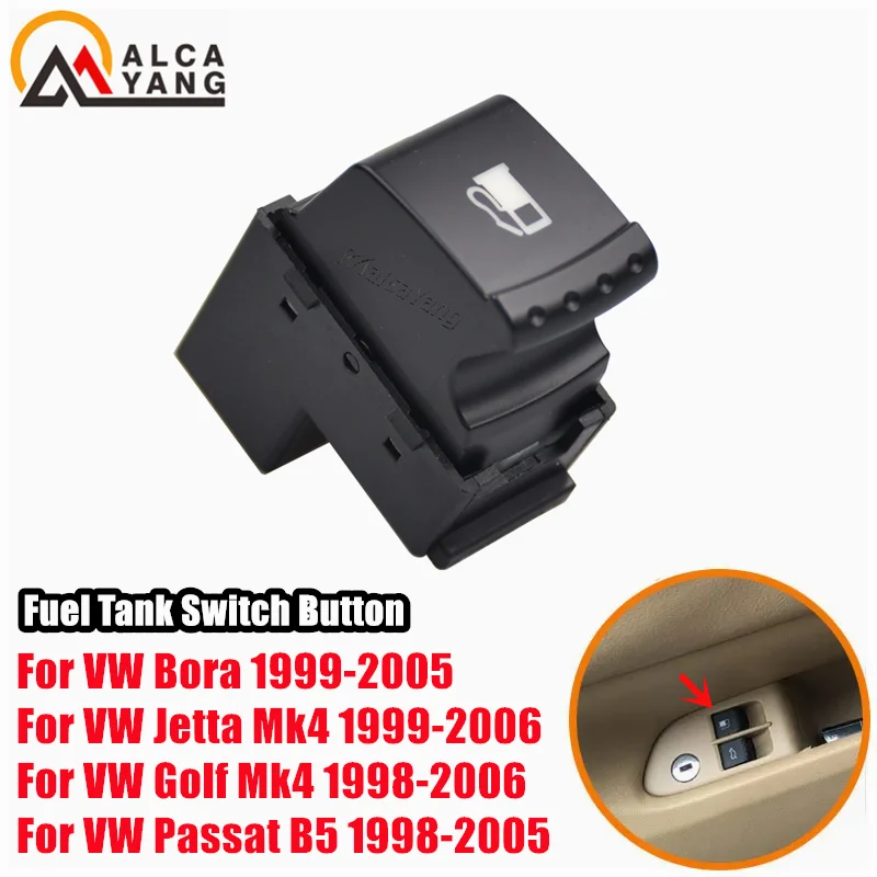 High Performance Fuel Tank Switch Button 1J0959833A For VW Bora Mk4 Jetta A4 Golf 4 GTI R32 Passat B5 B5.5 car styling