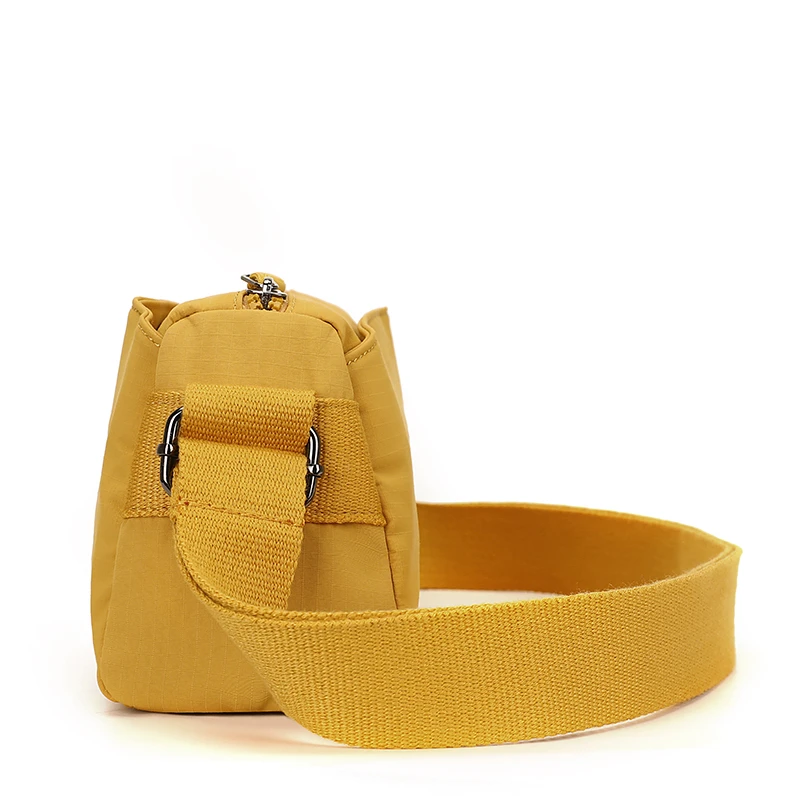 حقيبة كتف نسائية أنيقة ومتعددة الاستخدامات وخفيفة الوزن، حقيبة كروس كاجوال من قماش أكسفورد بسيطة