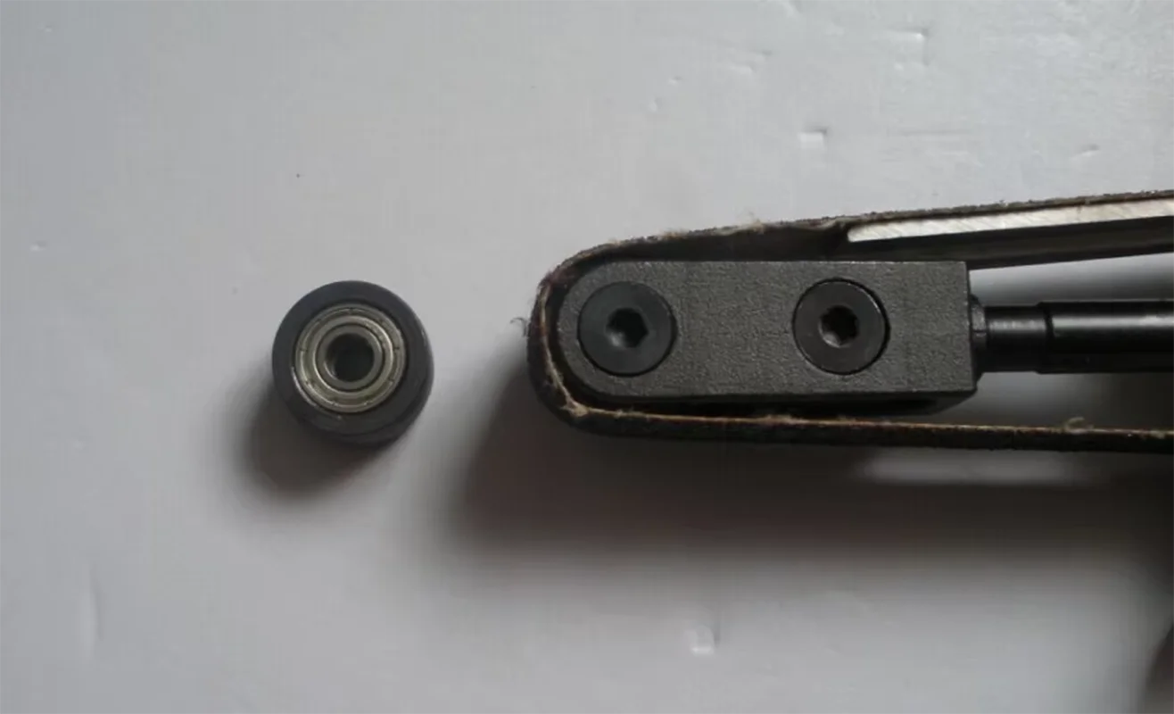 front steel roller for 20mm*520mm air belt sander pneumatic belt sander