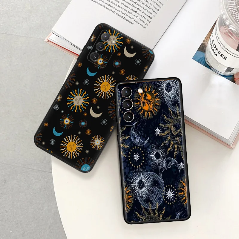 Case For Samsung S20 S21 S22 S23 S24 Ultra FE Plus 12 Zodiac Constellations Gemini Phone Cases Cover For Galaxy S10 Lite S9 S8