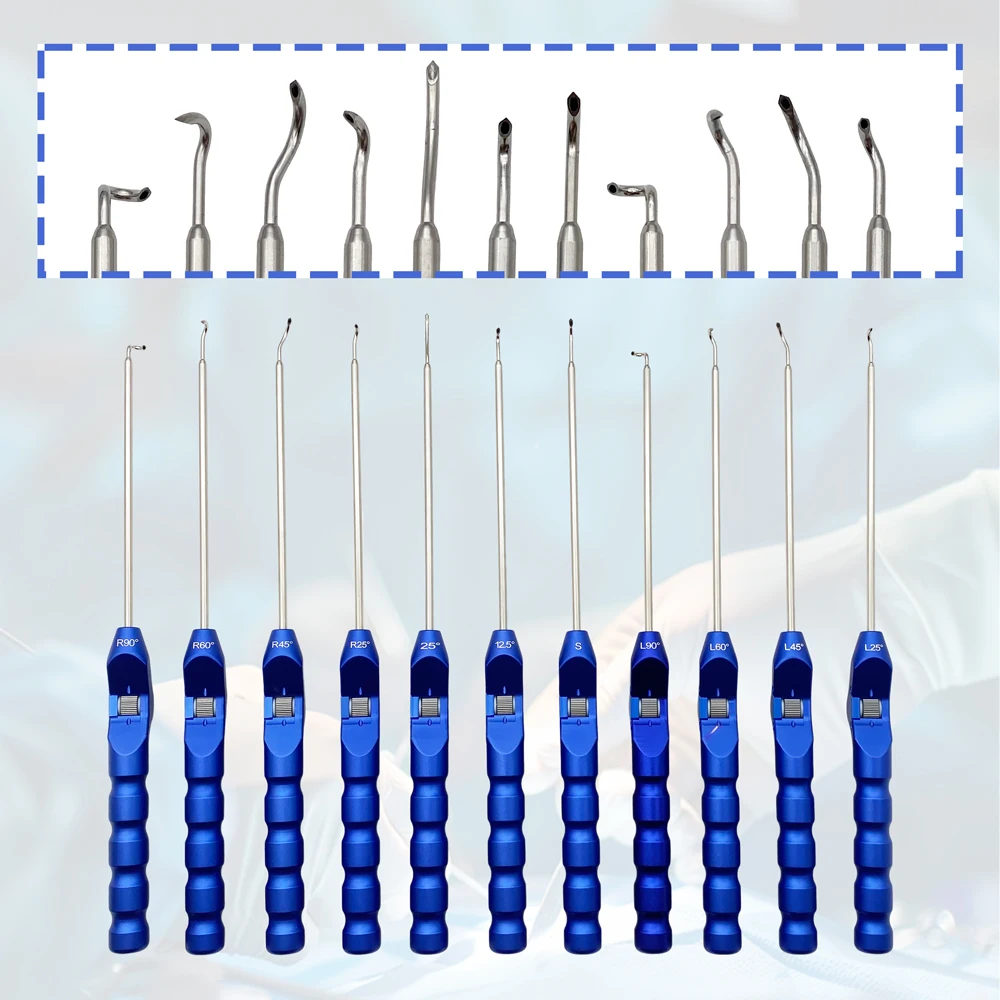 VKTIMALL Arthroscopic Instruments Orthopedic Suture Passer Arthroscopic Suture Lasso Loop for Suture Passing Hook